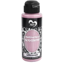 Acrylfarbe "Multisurface", altrosa, 120ml