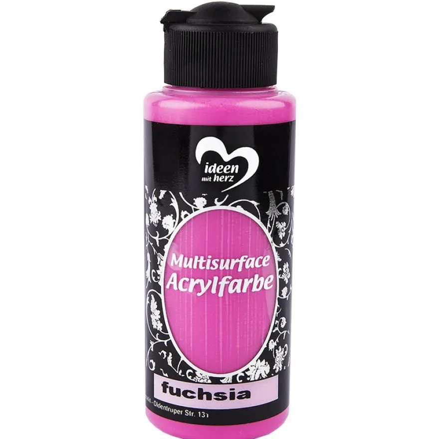 Acrylfarbe "Multisurface", fuchsia, 120ml