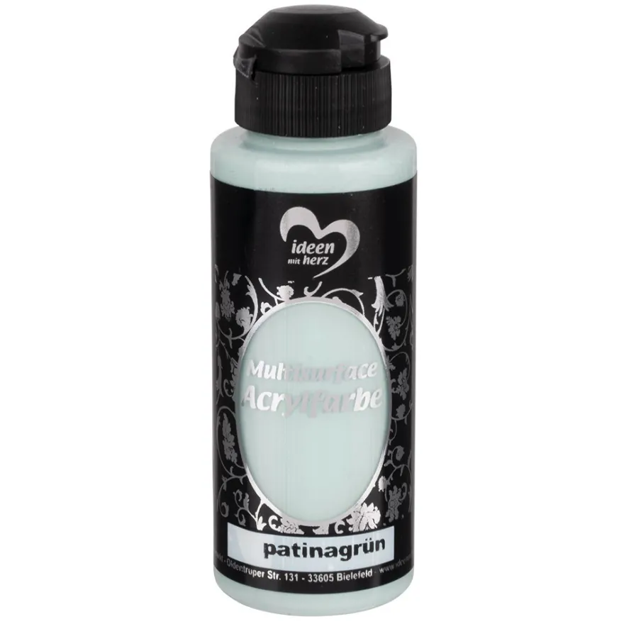 Acrylfarbe "Multisurface", patinagrün, 120ml