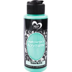 Acrylfarbe "Multisurface", türkis, 120ml