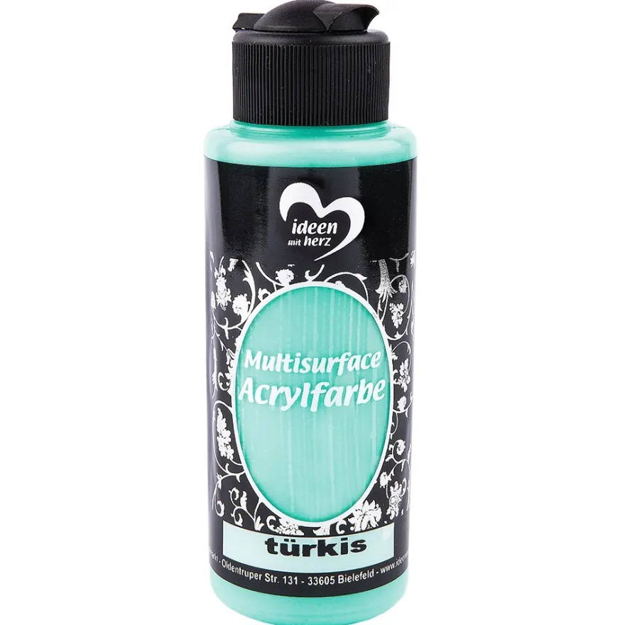 Acrylfarbe "Multisurface", türkis, 120ml