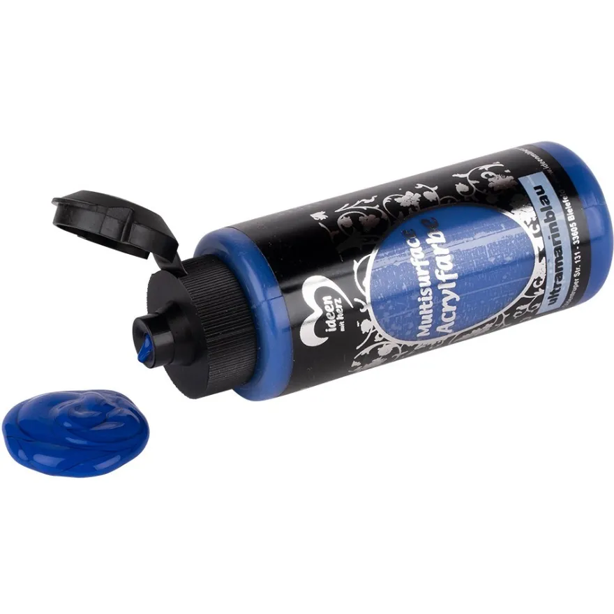 Acrylfarbe "Multisurface", ultramarinblau, 120ml