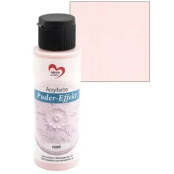 Acrylfarbe, Puder-Effekt, rosé, 70ml