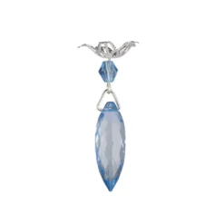 Acrylglas-Anhänger mit Perlenkappe, Design 2, 4,3cm x 0,9cm, 11 verschiedene Farben, 20 Stück