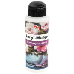Acryl-Malgel, Trocknungsverzögerer, transparent, 120ml