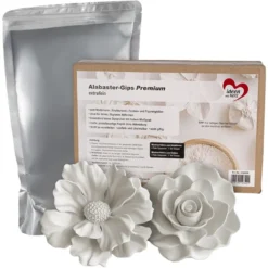 Alabaster-Gips Premium, extrafein, 2,5 kg