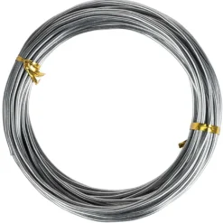 Alu-Draht, 10m lang, Ø 2mm, anthrazit