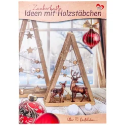 Anleitungsheft "Zauberhafte Ideen mit Holzstäbchen", DIN A4