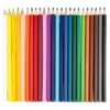 Aquarell-Buntstifte, 24 Farben, wasservermalbar, 24 Stück