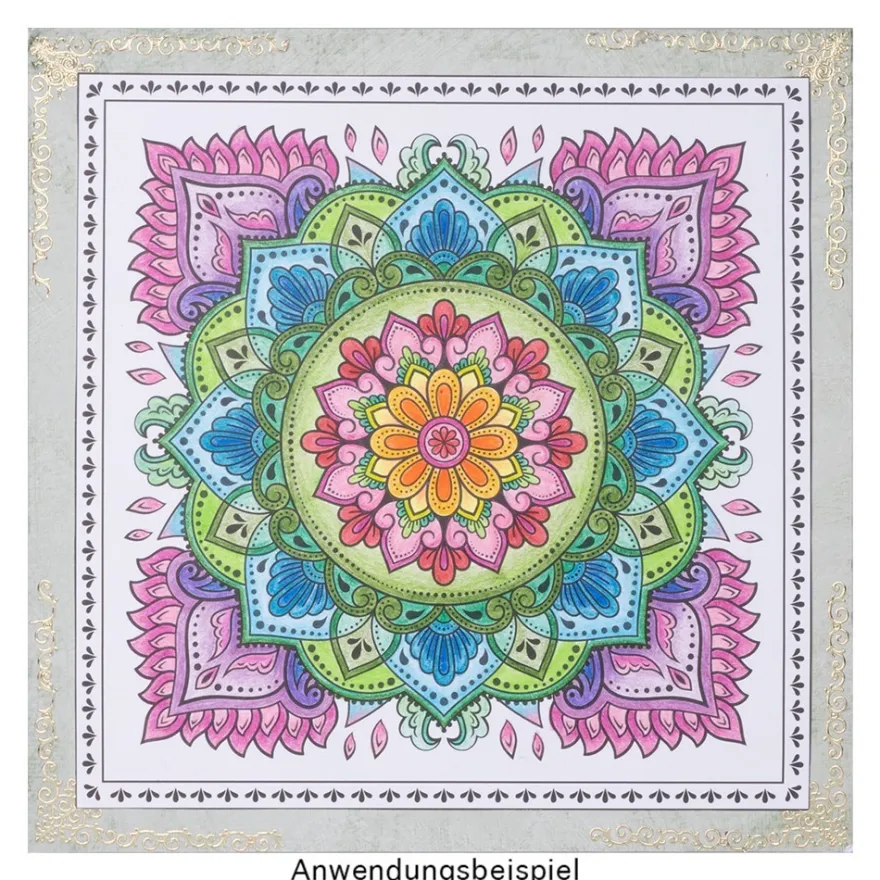 Aquarell-Buntstifte, 24 Farben, wasservermalbar, 24 Stück