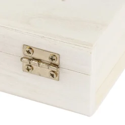 Aufbewahrungsbox aus Holz, Buch, 4cm x 15cm x 11cm