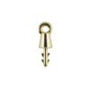 Aufhänger/Ösen, 3cm, goldfarben, 30 Stück,