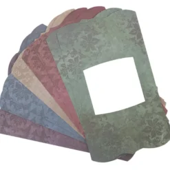 Aufstell-Grußkarten, Szenerie, 5 Farben, inkl. Umschläge, 20-teilig, 10 Stück