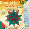 Bascetta Stern Set, DuoDesign, 15x15cm, 32 Blatt, rot/grün
