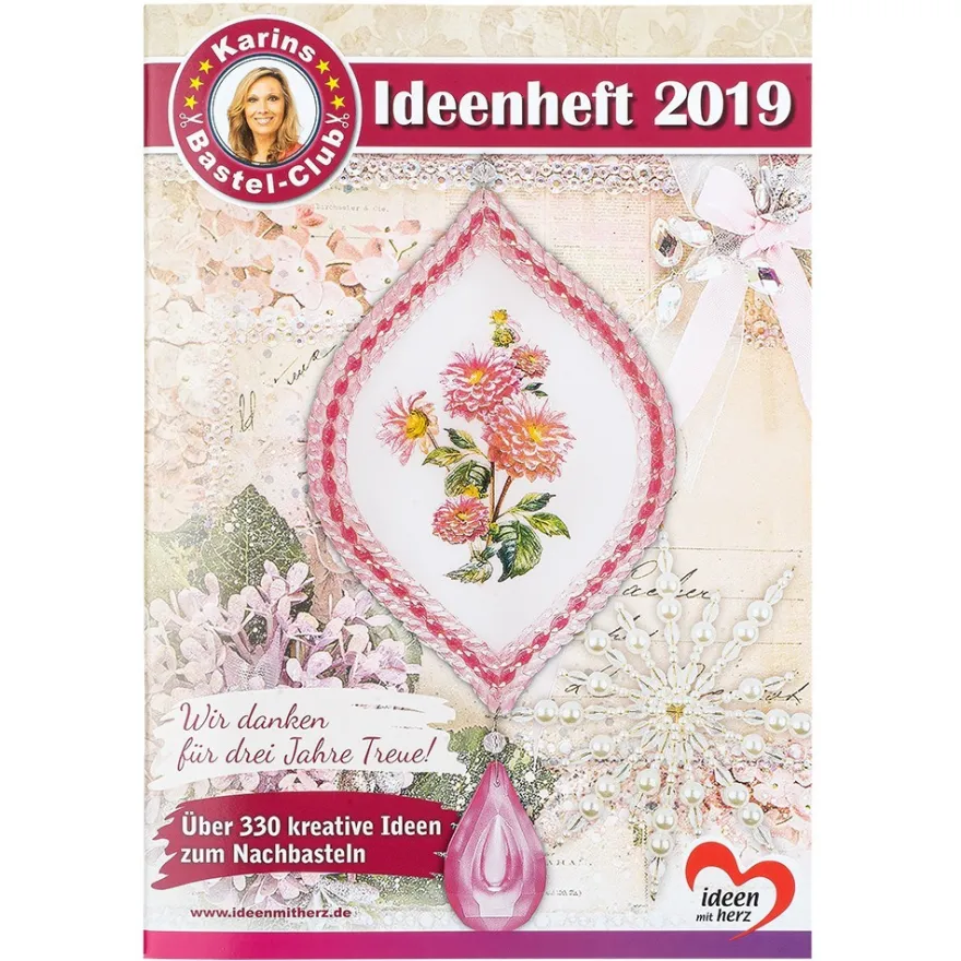 Bastelclub-Ideenheft 2019, über 330 kreative Ideen, DIN A4, 48 Seiten