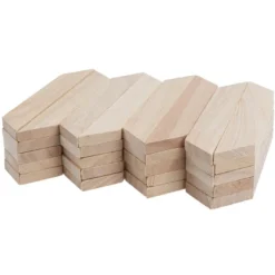 Bastelklötzchen, mit Gehrungsschnitt 2, 16cm x 2,3cm x 0,8cm, glatt geschliffen, 40 Stück