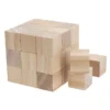 Bastelklötzchen, Würfel, 2,3cm x 2,3cm x 2,3cm, glatt geschliffen, 30 Stück