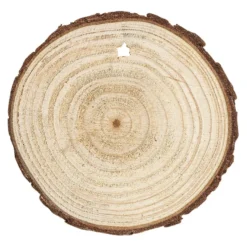 Baumscheiben, Ø 8cm bis 9cm, 0,6cm stark, 25 Stück