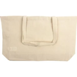 Baumwoll-Shopper, 48cm x 36cm, langer Henkel, natur