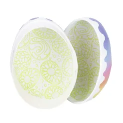Befüllbare Eier mit Farbverlauf, 9cm, 12 cm & 15cm hoch, 3 Stück