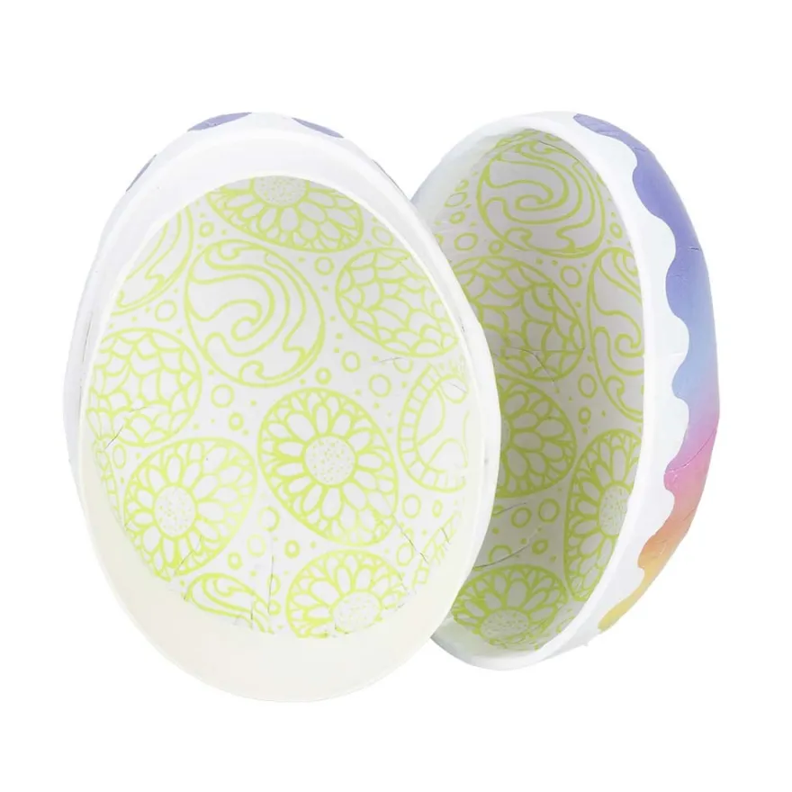 Befüllbare Eier mit Farbverlauf, 9cm, 12 cm & 15cm hoch, 3 Stück