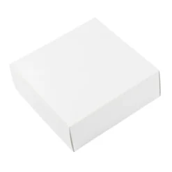 Überraschungsbox, mit Album, 12,5cm x 12,5cm x 12,5cm, weiß