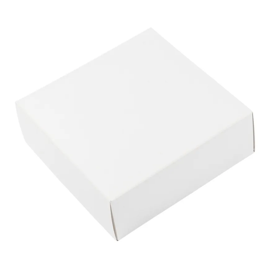 Überraschungsbox, mit Album, 12,5cm x 12,5cm x 12,5cm, weiß