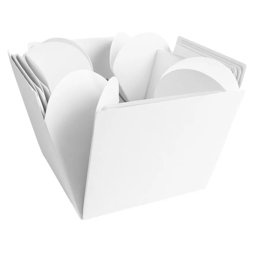 Überraschungsbox, weiß, 12,5cm x 12,5cm x 12,5cm, 24-teilig