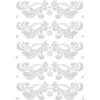 Bügelstrass-Design, DIN A4, klar, Ornamente 5
