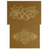 Bügel-Strass-Schablonen, Lilie & Ornament, 2er Set