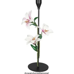 Biege- & Gießformen für Lilienblüten, für 3 verschiedene Blütenblätter, 4-teilig