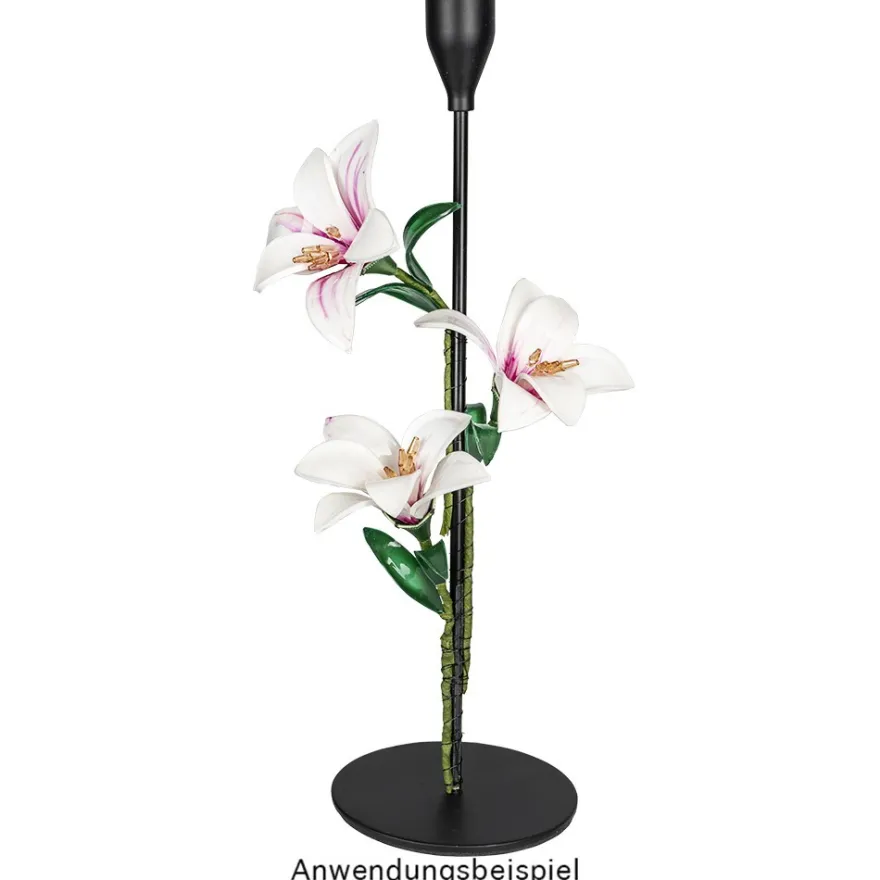 Biege- & Gießformen für Lilienblüten, für 3 verschiedene Blütenblätter, 4-teilig