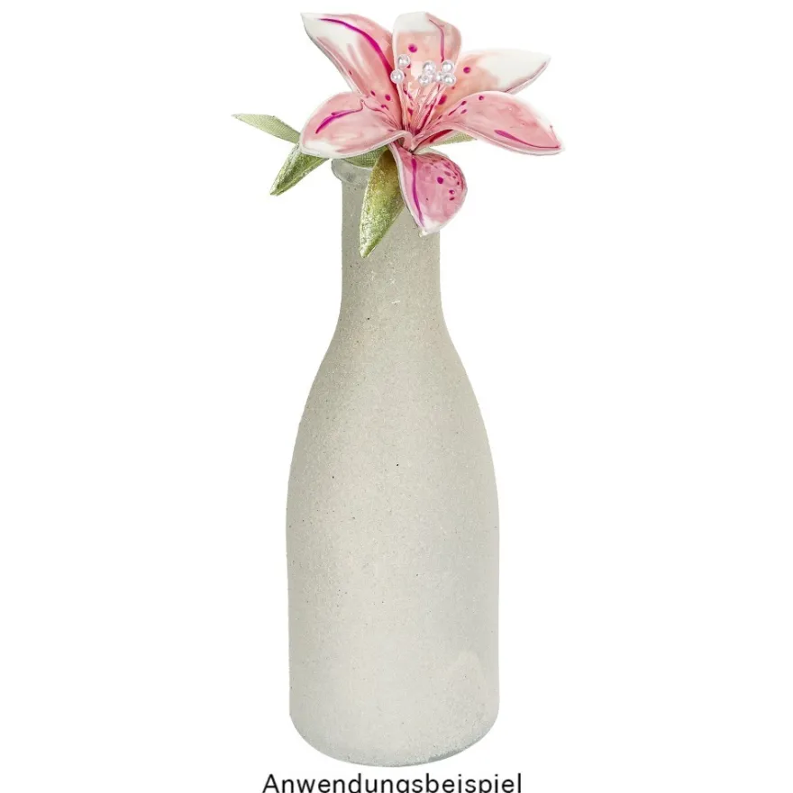 Biege- & Gießformen für Lilienblüten, für 3 verschiedene Blütenblätter, 4-teilig