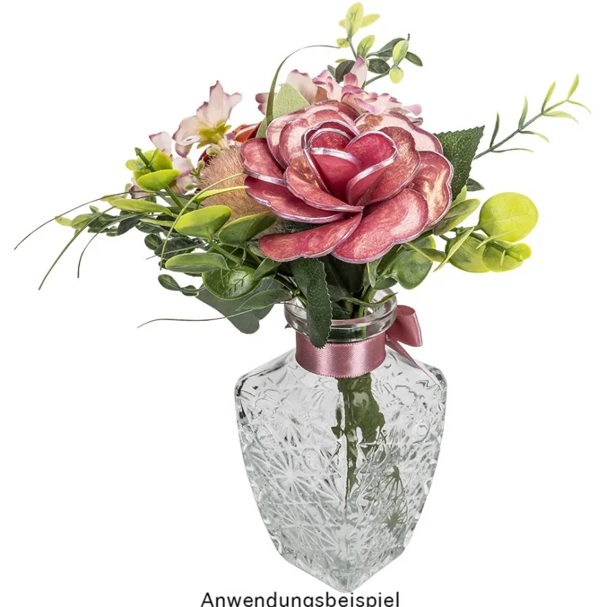 Biege- & Gießformen für Rosenblüten, für Blütenblätter in 2 Größen, 3-teilig