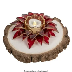 Biege- & Gießformen für Weihnachtssternblüten, für 3 verschiedene Blütenblätter, 4-teilig