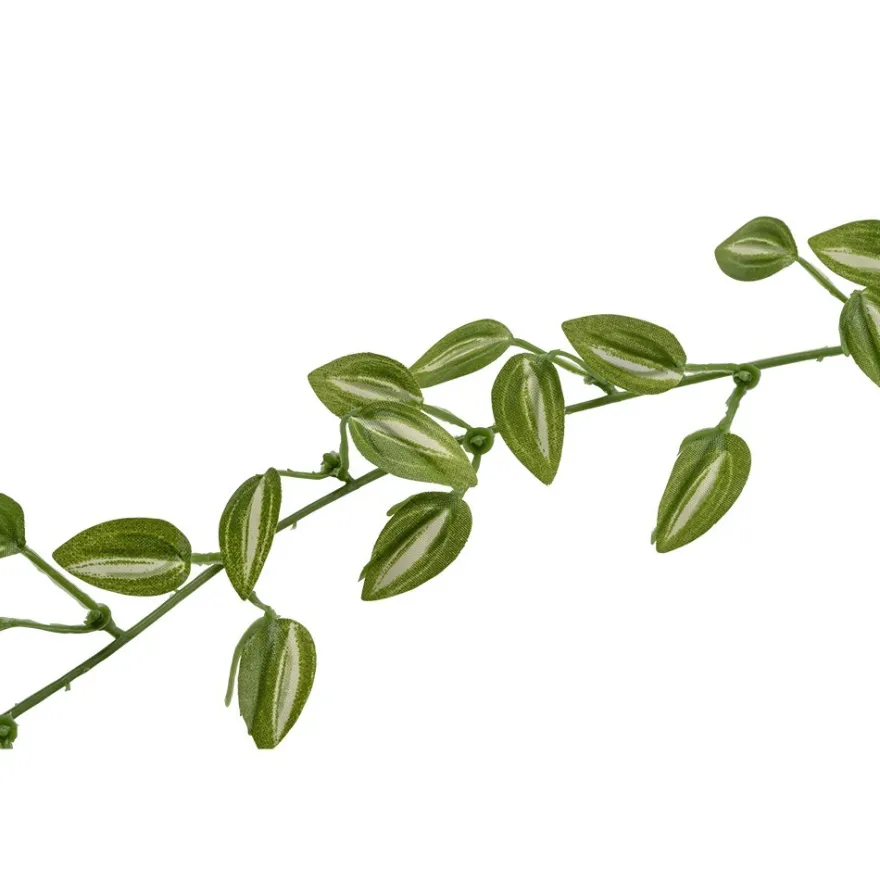 Blatt-Girlande, Design 1, 2m lang, drahtverstärkt