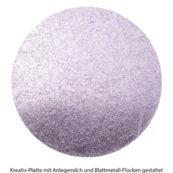 Blattmetall-Flocken, 2 Dosen mit je 3g, flieder