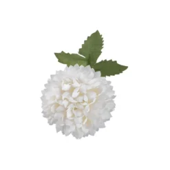 Blütenbusch, Dahlie in Weiß 2, 30,5cm lang, 5 Blüten, je Ø 4,5cm