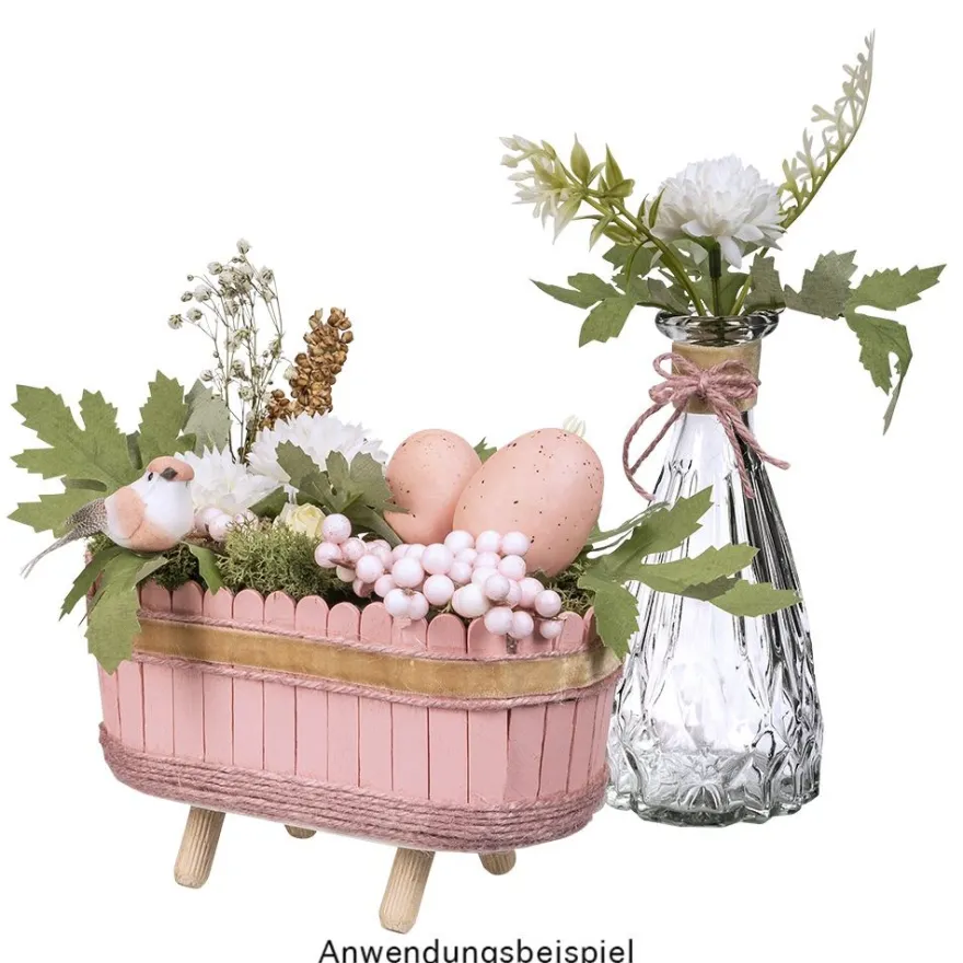 Blütenbusch, Dahlie in Weiß 2, 30,5cm lang, 5 Blüten, je Ø 4,5cm