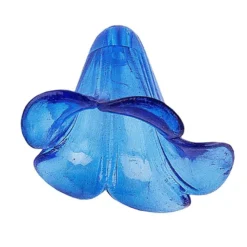 Blütenkelche 3, 2,5cm x 2,3cm, blau, 20 Stück