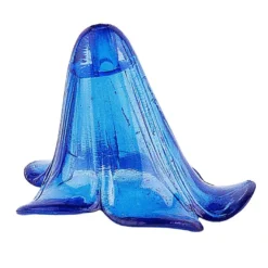 Blütenkelche 3, 2,5cm x 2,3cm, blau, 20 Stück