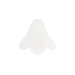 Blütenkelche, gefrostet, 1cm x 1,4cm, transparent, 20 Stück