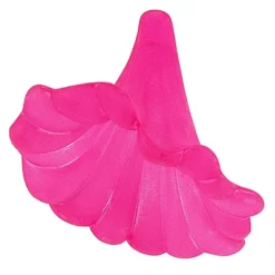 Blütenkelche 2, gefrostet, 3,9cm x 3,0cm, fuchsia, 10 Stück