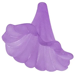 Blütenkelche 2, gefrostet, 3,9cm x 3,0cm, flieder, 10 Stück