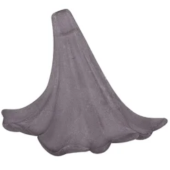 Blütenkelche 2, gefrostet, 3,9cm x 3,0cm, anthrazit, 10 Stück