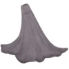 Blütenkelche 2, gefrostet, 2,1cm x 2,6cm, anthrazit, 20 Stück