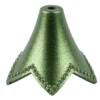 Blütenkelche, Glockenblumen, 2cm hoch, Ø 2,1cm, metallic-matt tannengrün, 20 Stück