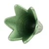 Blütenkelche, Petunien, metallic-matt, 1cm x 1,2cm, tannengrün, 50 Stück