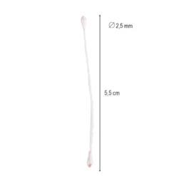 Blütenstempel, Tropfen, 5,5cm lang, rosa, 140 Stück