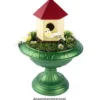 Blumenspindel "Classic", Ø22cm, 16cm hoch, Kunststoff, weiß